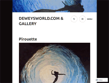 Tablet Screenshot of deweysworld.com